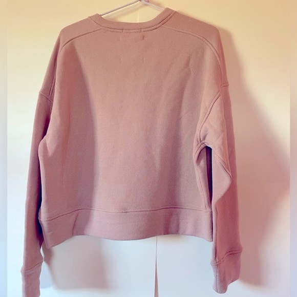 SmartWool Recycled Terry Cropped Sweatshirt - Merino Wool - Picture 4 of 8